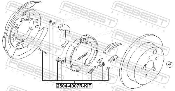 Febest 2504-4007R-KIT
