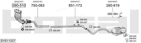 Bosal SYS11337