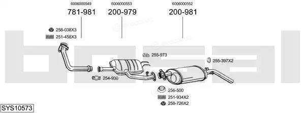 Bosal SYS10573