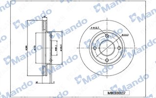 Mando MBC030117