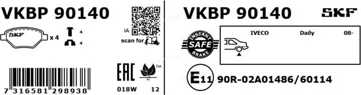 SKF VKBP 90140