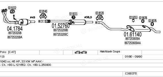 MTS C380375003236