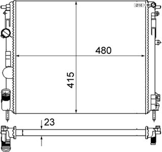 Mahle CR 605 000S