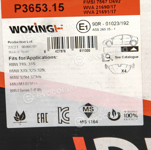 Woking P3653.15