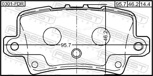 Febest 0301-FDR