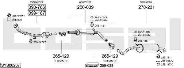 Bosal SYS06267