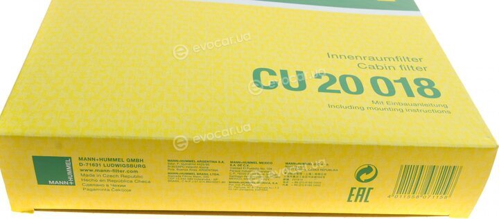 Mann CU 20 018