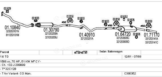 MTS C380352003211