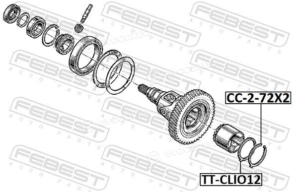 Febest TT-CLI012