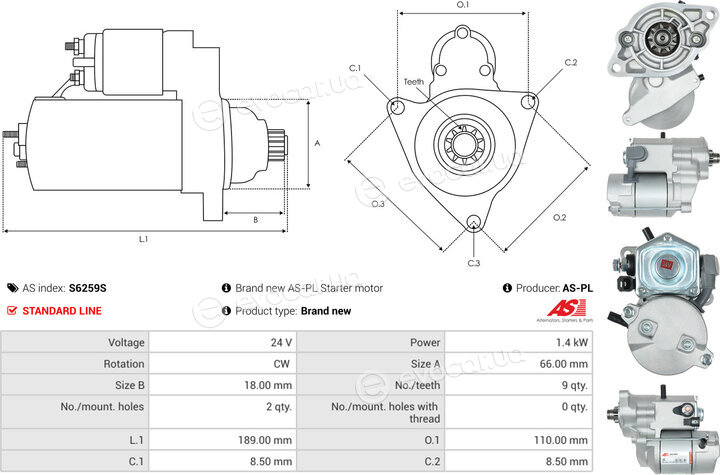 AS S6259S