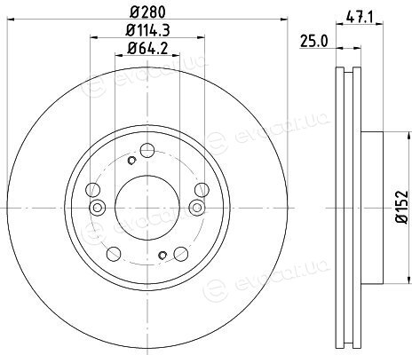 Mintex MDC1738