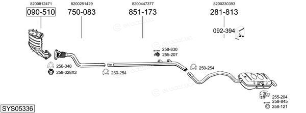 Bosal SYS05336