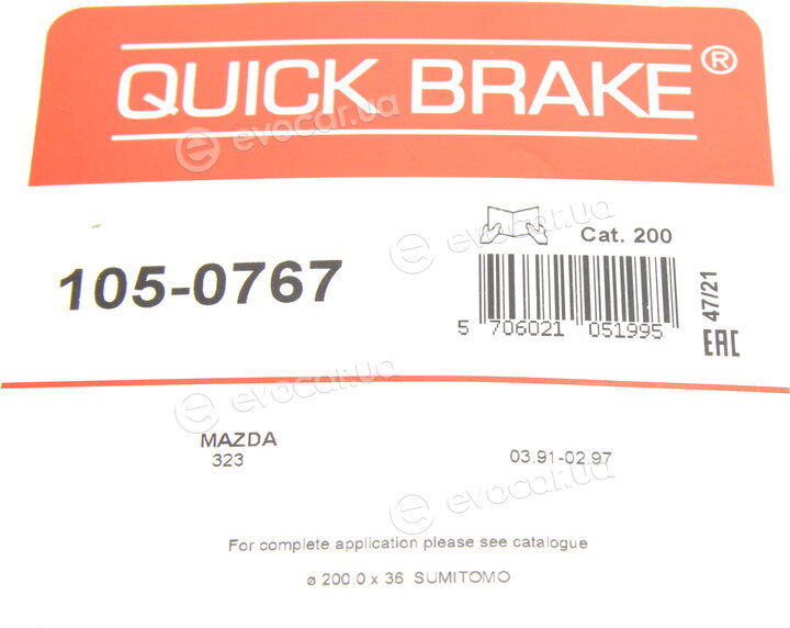 Kawe / Quick Brake 105-0767