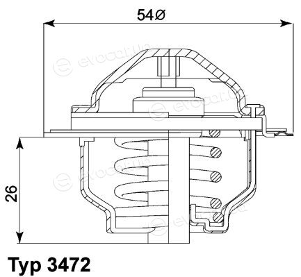 Wahler / BorgWarner 3472.87D