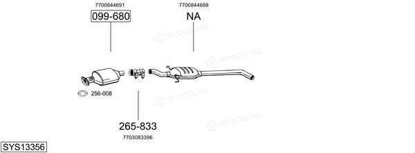 Bosal SYS13356