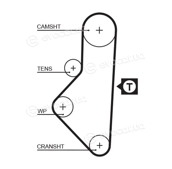 Gates K015050XS