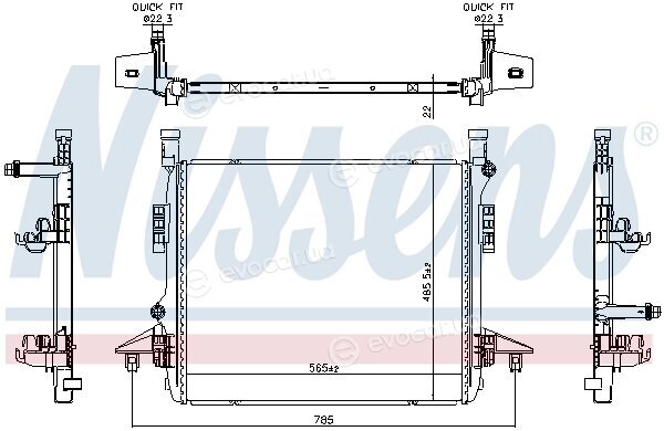 Nissens 606780