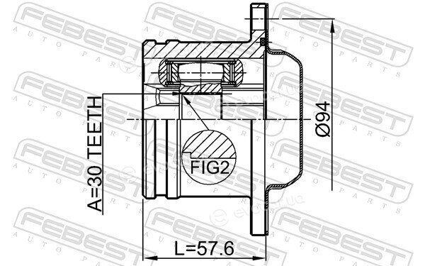 Febest 1711-TT