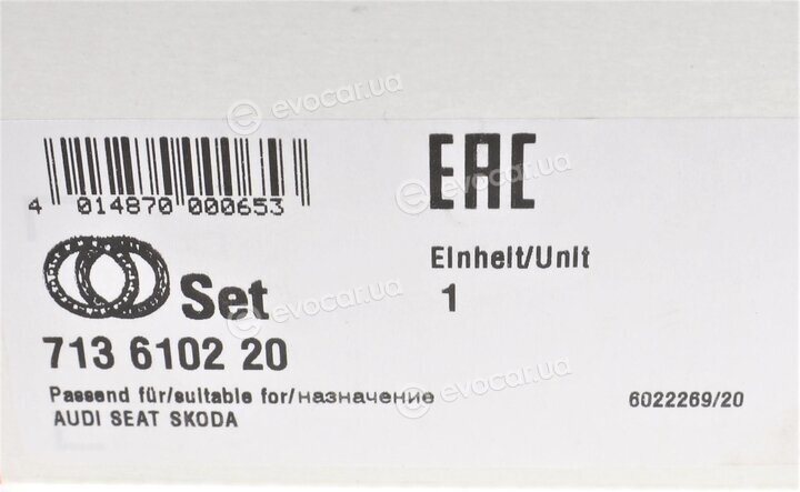 FAG 713 6102 20