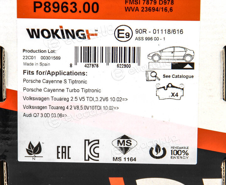 Woking P8963.00