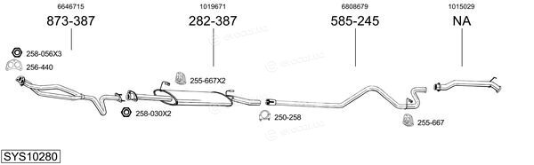 Bosal SYS10280