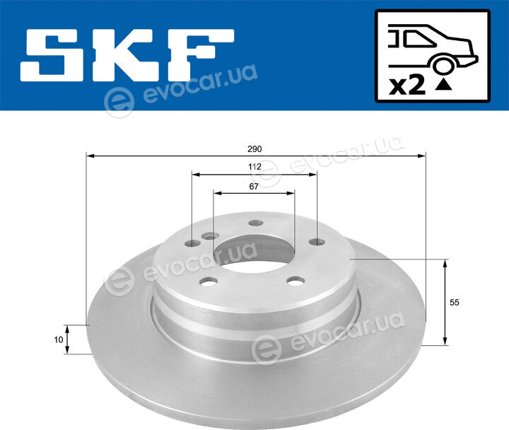 SKF VKBD 90151 S2