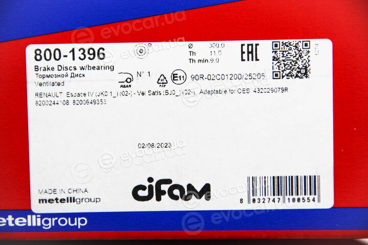 Cifam 800-1396