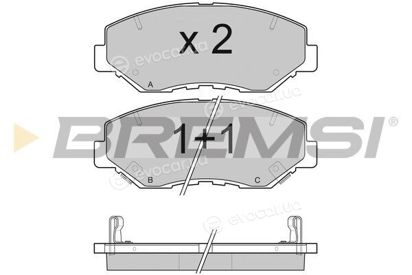 Bremsi BP3117