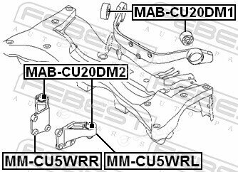 Febest MM-CU5WRL