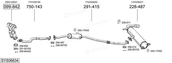 Bosal SYS06634