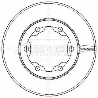 Borg & Beck BBD6189S