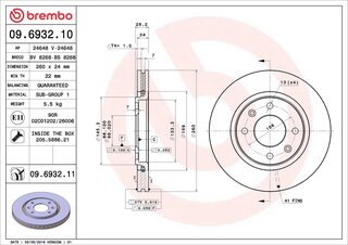 Brembo 09.6932.11
