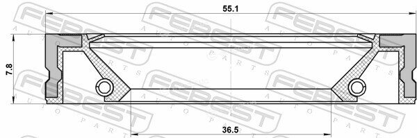 Febest 95GFZ-38550808R