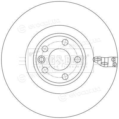 Borg & Beck BBD6221S
