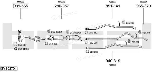 Bosal SYS02701