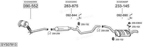 Bosal SYS07813