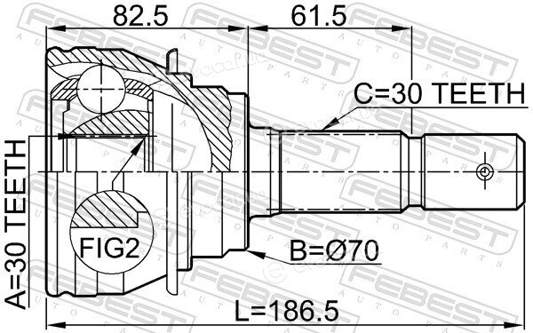 Febest 0110-067