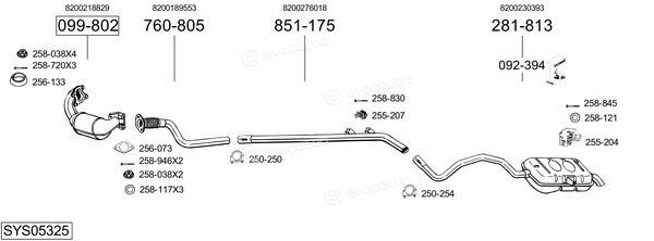 Bosal SYS05325