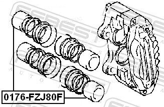 Febest 0176-FZJ80F