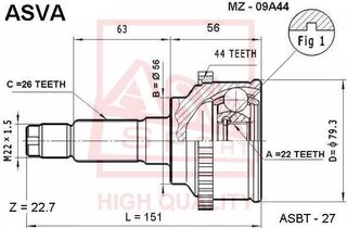 Asva MZ-09A44