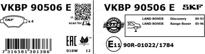 SKF VKBP 90506 E