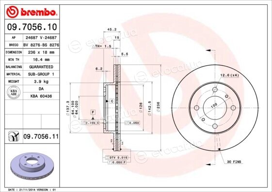 Brembo 09.7056.11