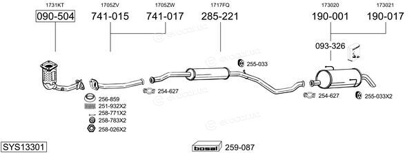 Bosal SYS13301