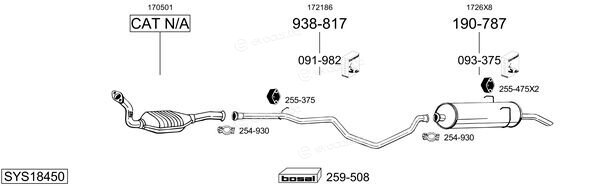 Bosal SYS18450