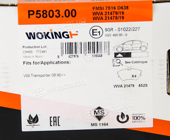 Woking P5803.00