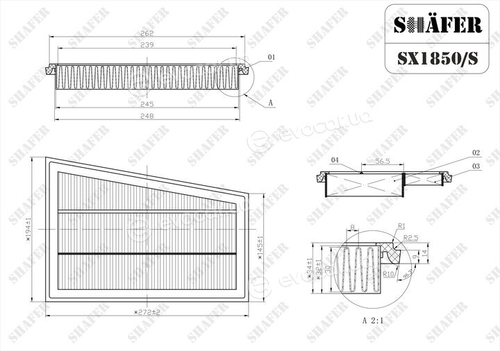 Shafer SX1850/S