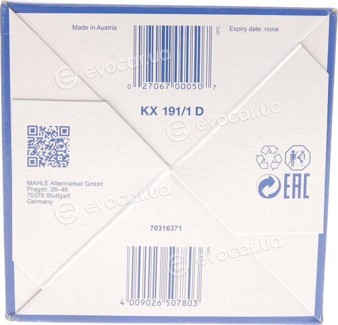 Mahle KX 191/1D