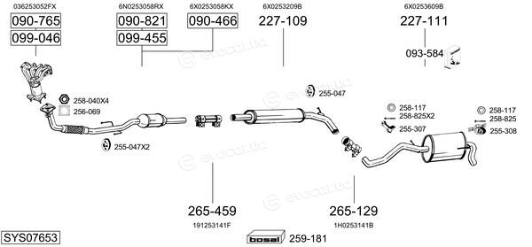 Bosal SYS07653