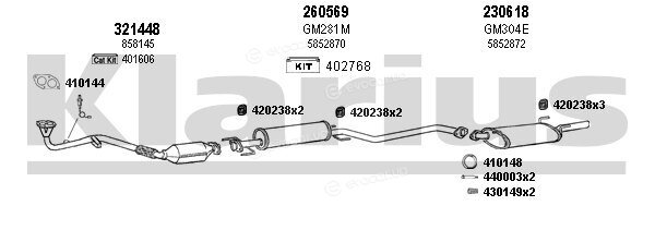 Klarius 391105E