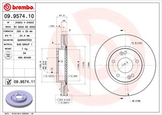 Brembo 09.9574.11